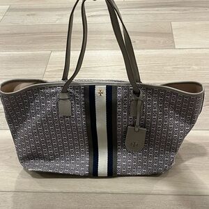 Tory Burch Gemini Link Zip Top Tote Bag